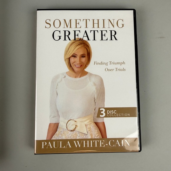 Paula White Cain Something Greater Finding Triumph Over Trials DVD's set + Book - Picture 2 of 12